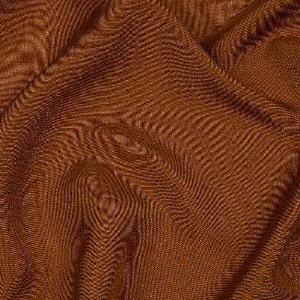 Famous Australian Designer Terracotta Plain Silk Woven Famous Australian Designer Terracotta Plain Silk Woven