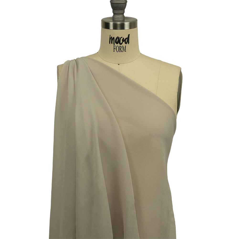Famous Australian Designer Fog Viscose Georgette - Drape Famous Australian Designer Fog Viscose Georgette - Drape