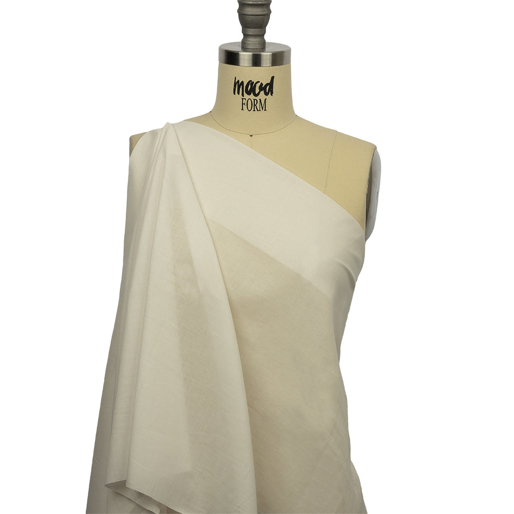 Famous Australian Designer Marshmallow Cotton Voile Drape Famous Australian Designer Marshmallow Cotton Voile Drape