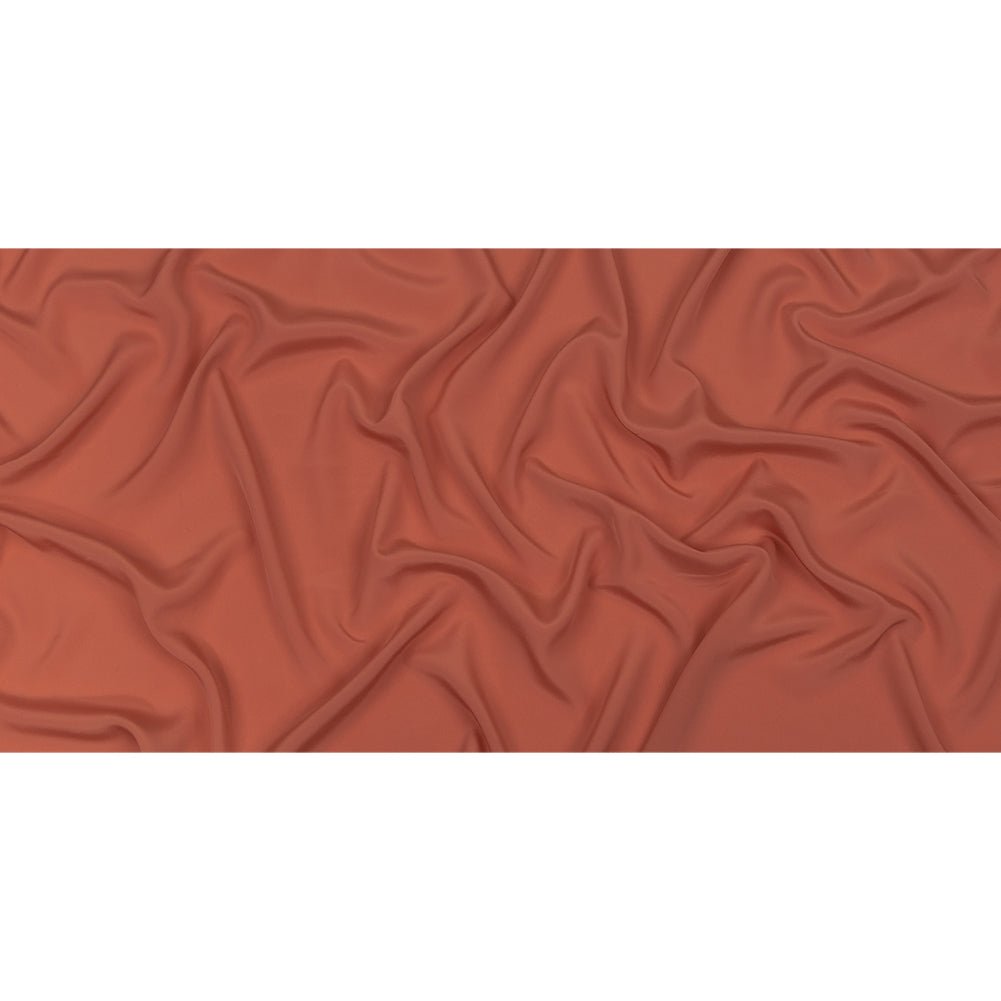 Famous Australian Designer Rosewood Polyester Crepe de Chine Full Famous Australian Designer Rosewood Polyester Crepe de Chine Full