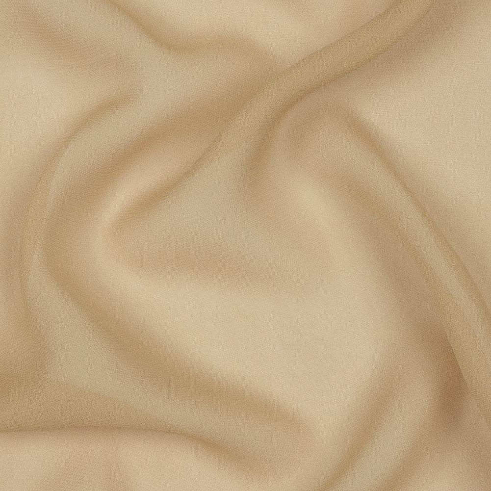 Famous Australian Designer Irish Cream Viscose Georgette Famous Australian Designer Irish Cream Viscose Georgette