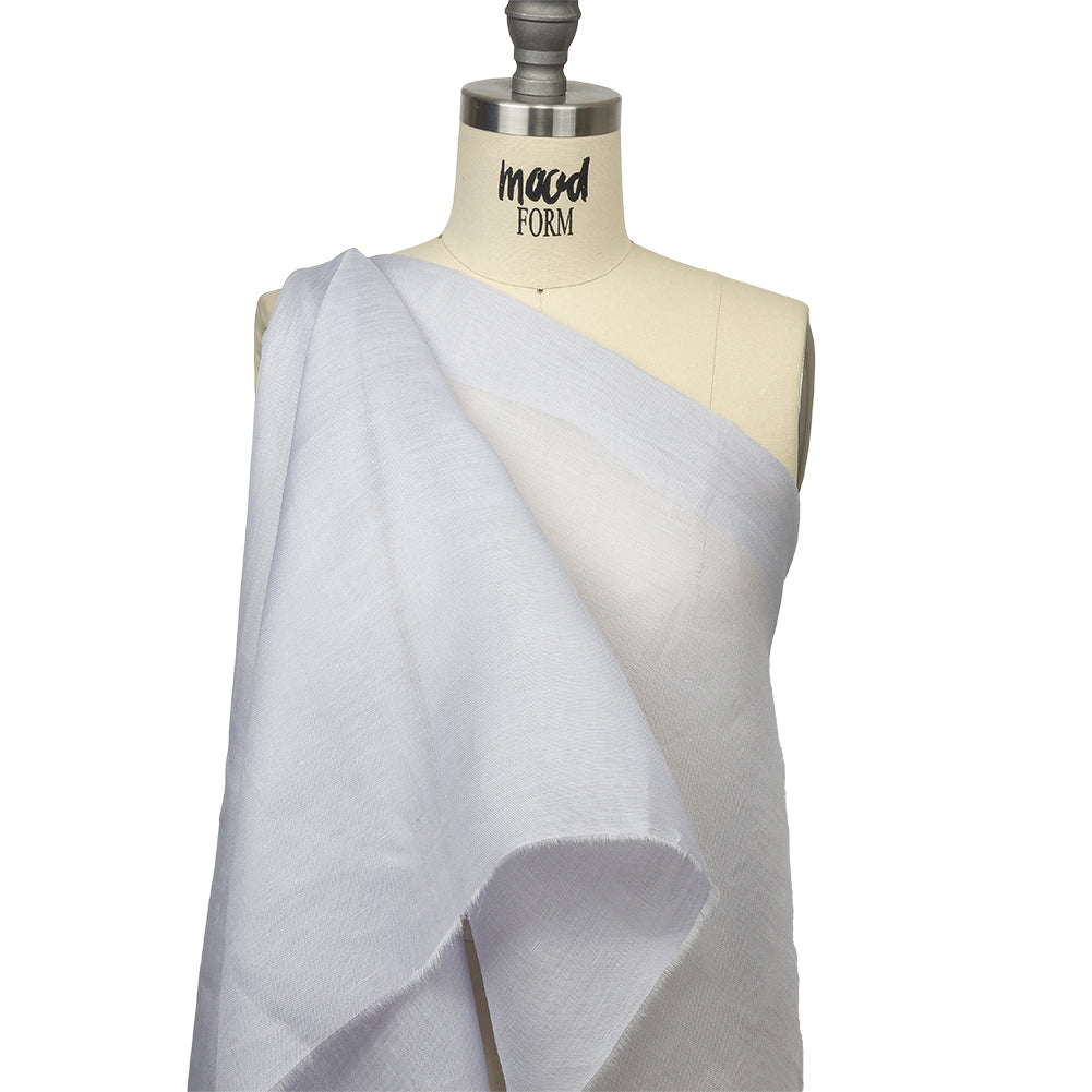 Famous Australian Designer Thistle Linen and Silk Scrim Drape Famous Australian Designer Thistle Linen and Silk Scrim Drape