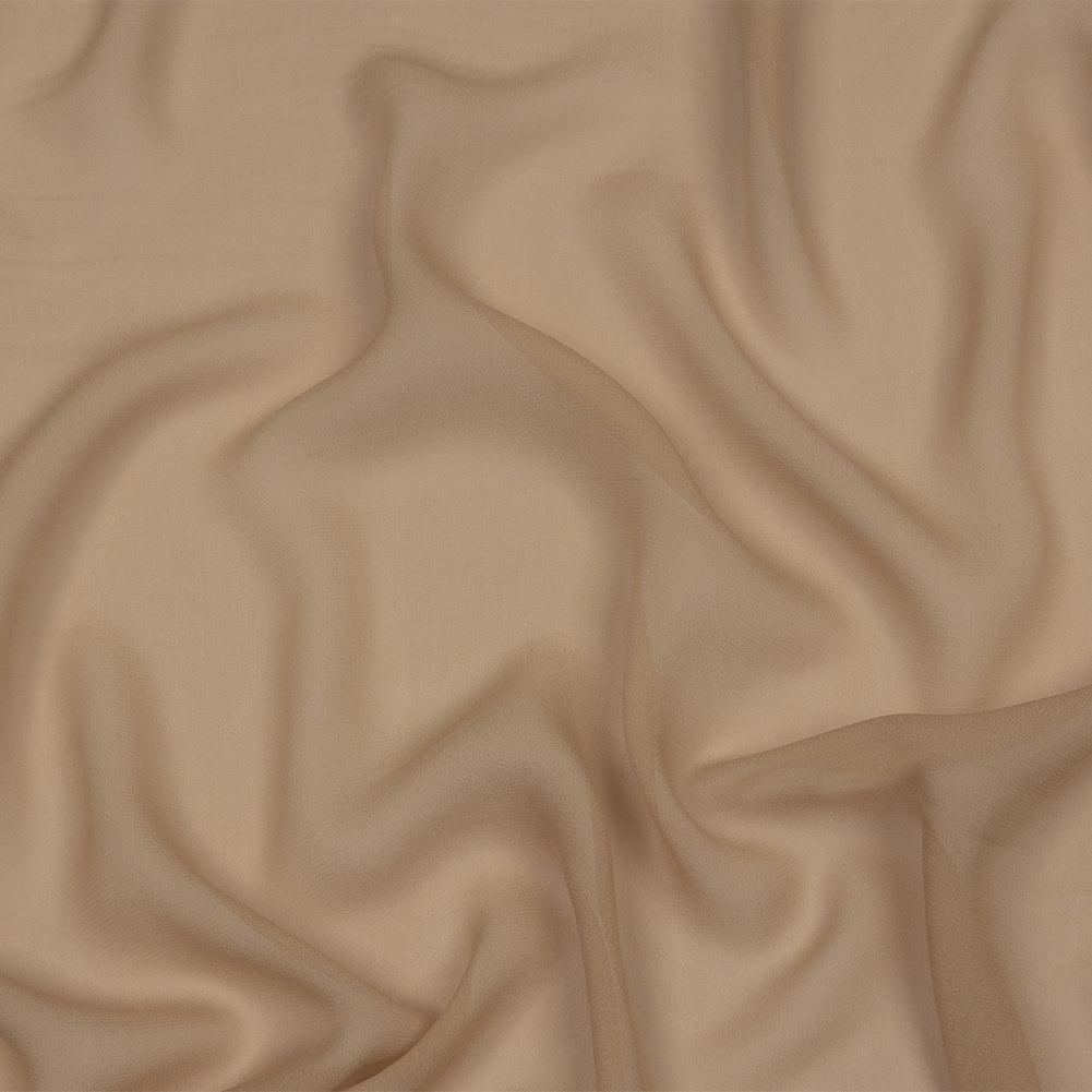 Famous Australian Designer Sand Viscose Georgette Famous Australian Designer Sand Viscose Georgette