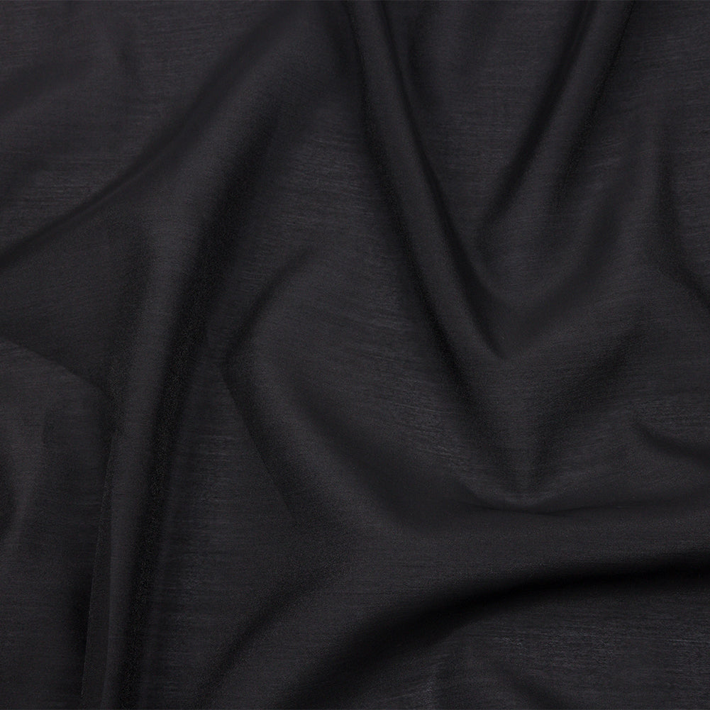 Famous Australian Designer Black Polyester Organza Famous Australian Designer Black Polyester Organza