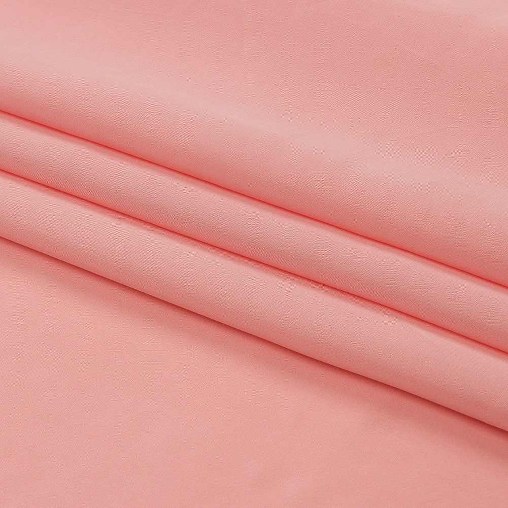 Famous Australian Designer Pink Viscose Crepe de Chine Folded Famous Australian Designer Pink Viscose Crepe de Chine Folded