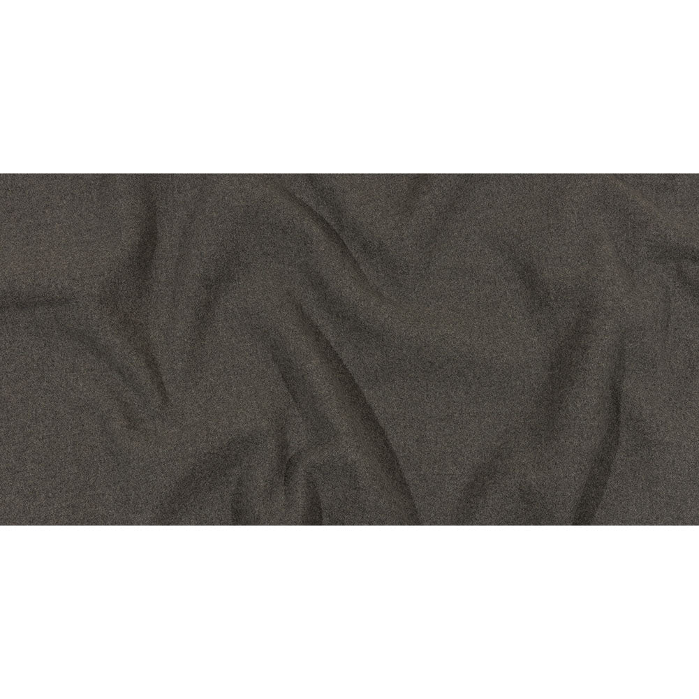 Balenciaga Italian Heathered Gray Felted Virgin Wool Double Cloth Coating Full Balenciaga Italian Heathered Gray Felted Virgin Wool Double Cloth Coating Full