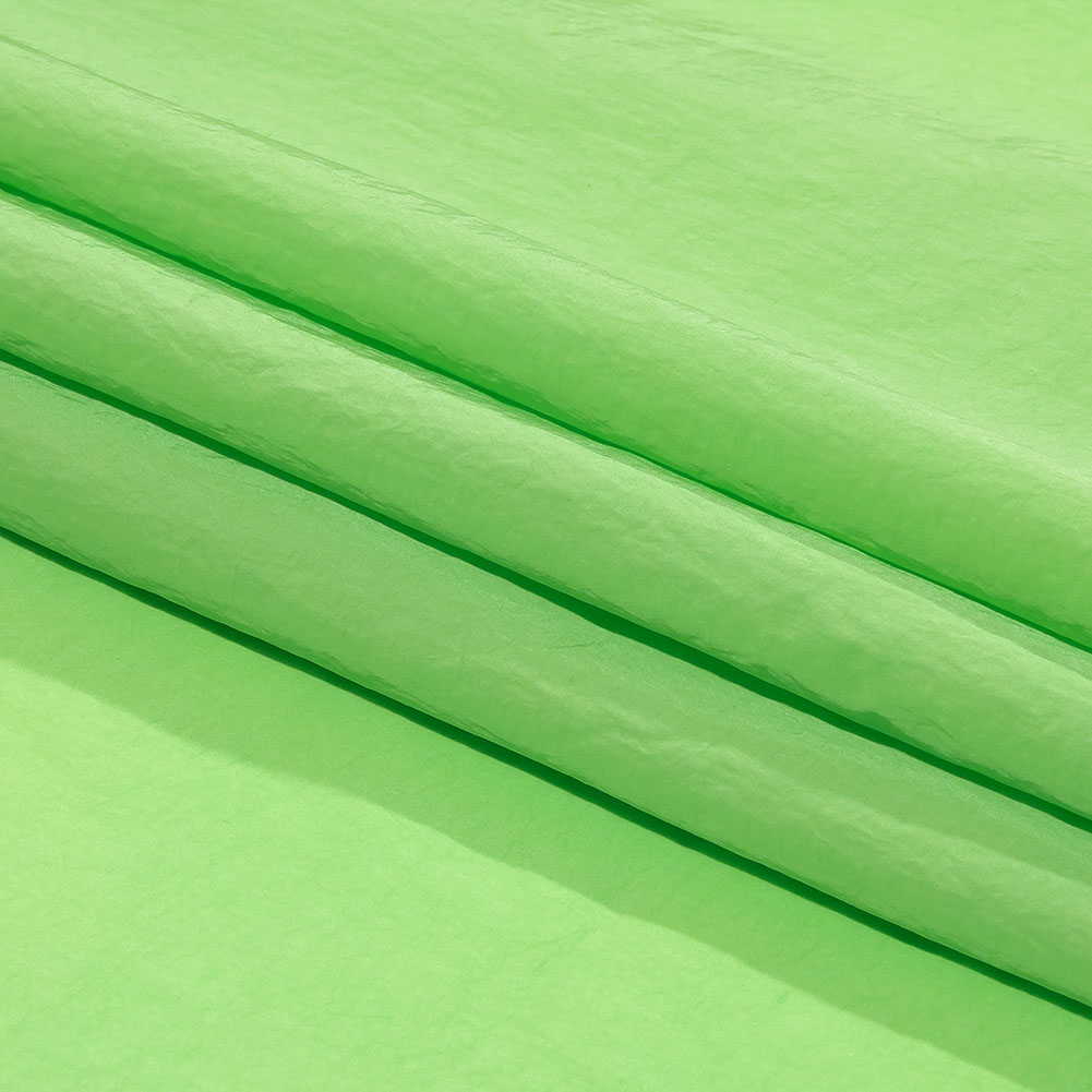 Balenciaga Italian Lime Crinkled Nylon Folded Balenciaga Italian Lime Crinkled Nylon Folded