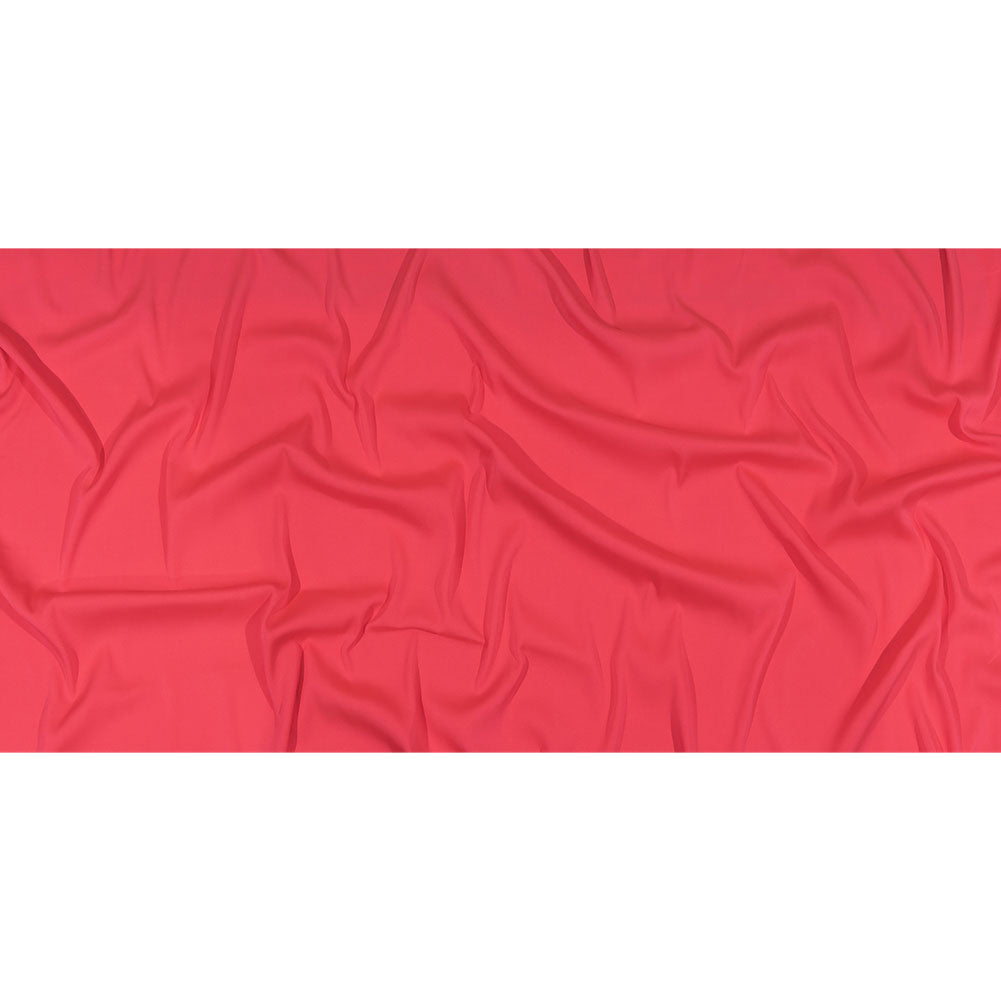 Balenciaga Italian Hot Pink Stretch Polyester Crepe Full Balenciaga Italian Hot Pink Stretch Polyester Crepe Full