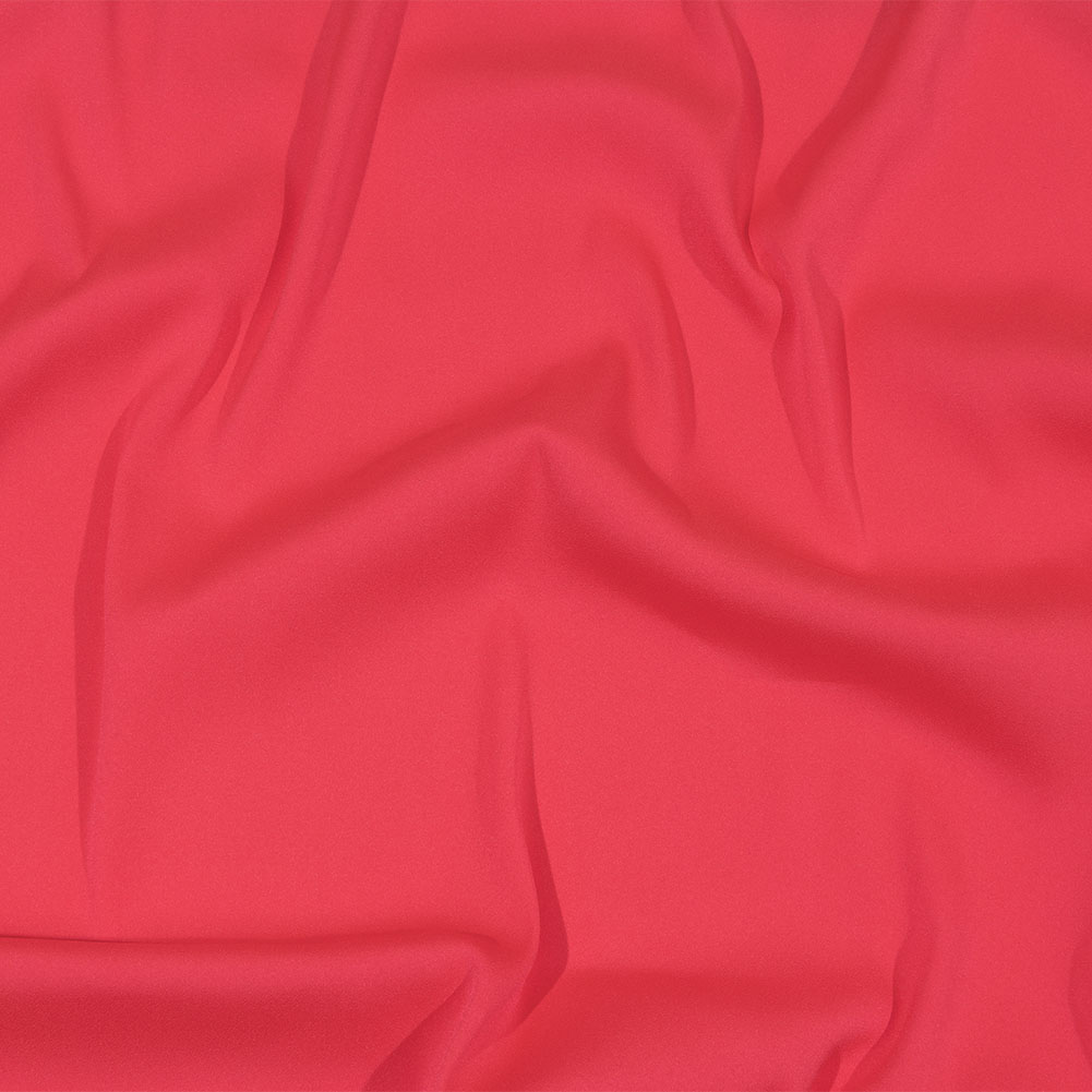 Balenciaga Italian Hot Pink Stretch Polyester Crepe Balenciaga Italian Hot Pink Stretch Polyester Crepe
