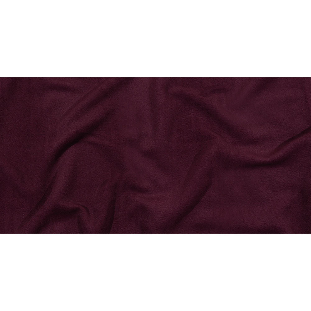 Balenciaga Italian Wine Red Brushed Blended Camel Hair Twill Coating Full Balenciaga Italian Wine Red Brushed Blended Camel Hair Twill Coating Full