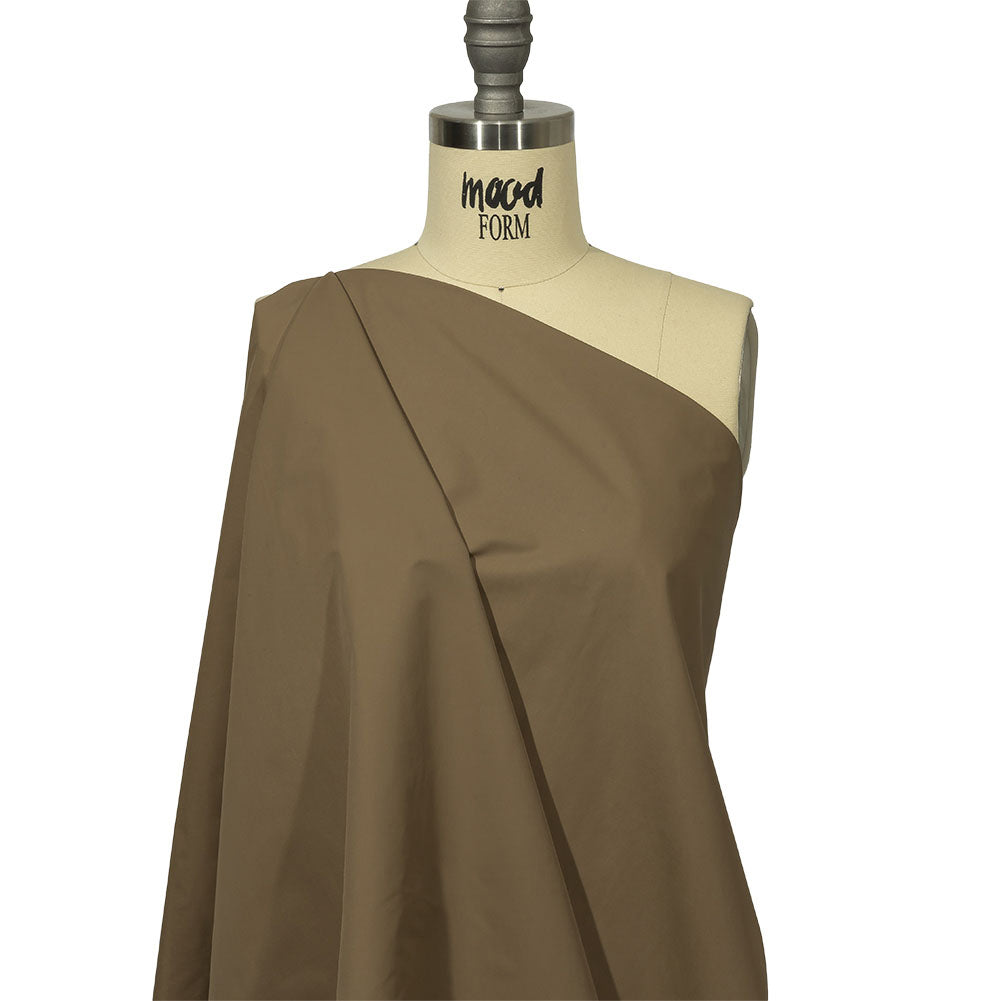 Balenciaga Italian Khaki Nylon Micro Faille Drape Balenciaga Italian Khaki Nylon Micro Faille Drape