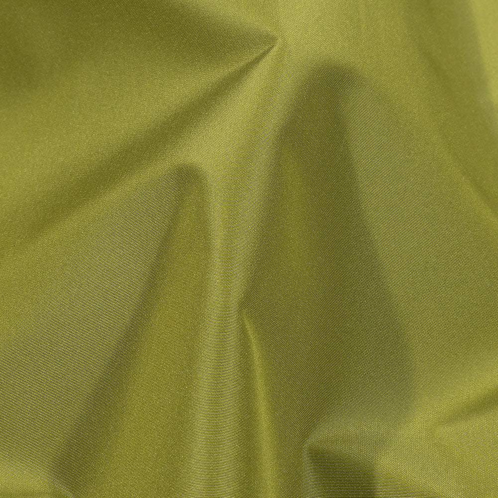 Balenciaga Italian Pea Green Polyester and Viscose Micro Faille Detail Balenciaga Italian Pea Green Polyester and Viscose Micro Faille Detail