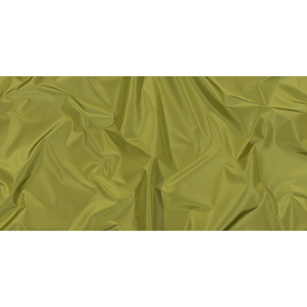 Balenciaga Italian Pea Green Polyester and Viscose Micro Faille Full Balenciaga Italian Pea Green Polyester and Viscose Micro Faille Full