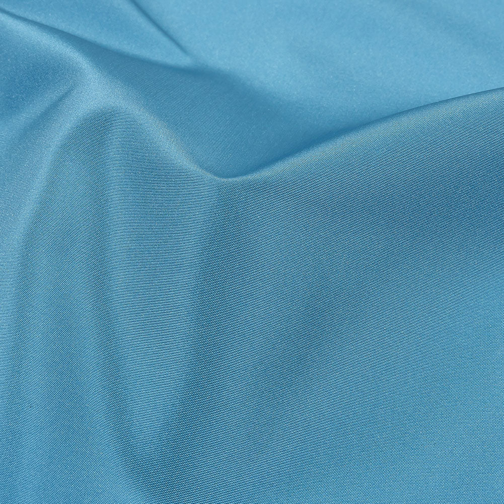 Balenciaga Italian Blue Yonder Polyester and Viscose Micro Faille Detail Balenciaga Italian Blue Yonder Polyester and Viscose Micro Faille Detail