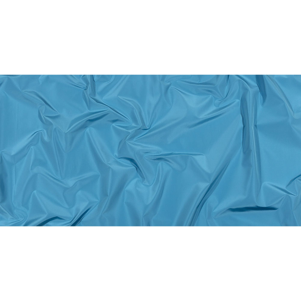 Balenciaga Italian Blue Yonder Polyester and Viscose Micro Faille Full Balenciaga Italian Blue Yonder Polyester and Viscose Micro Faille Full