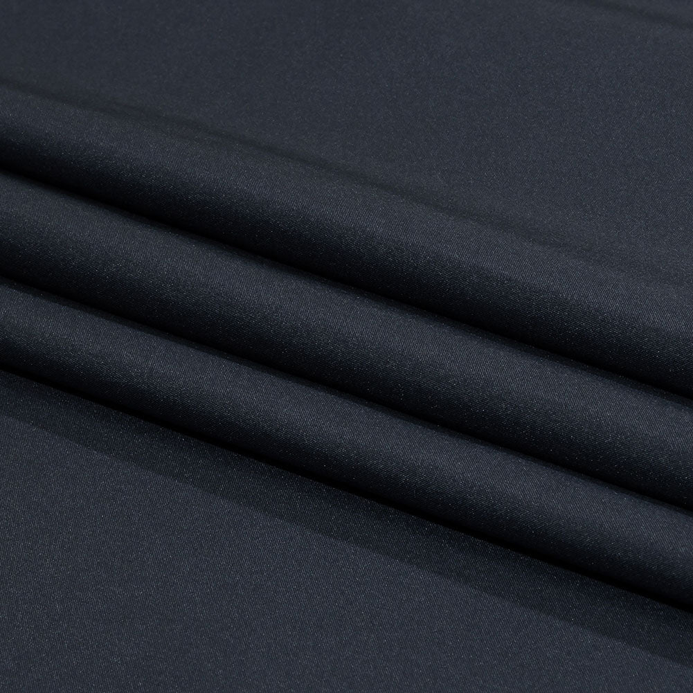 Balenciaga Italian Midnight Navy Lightweight Polyester Poplin Folded Balenciaga Italian Midnight Navy Lightweight Polyester Poplin Folded