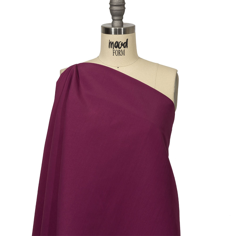 Balenciaga Italian Fuchsia Nylon Faille Drape Balenciaga Italian Fuchsia Nylon Faille Drape