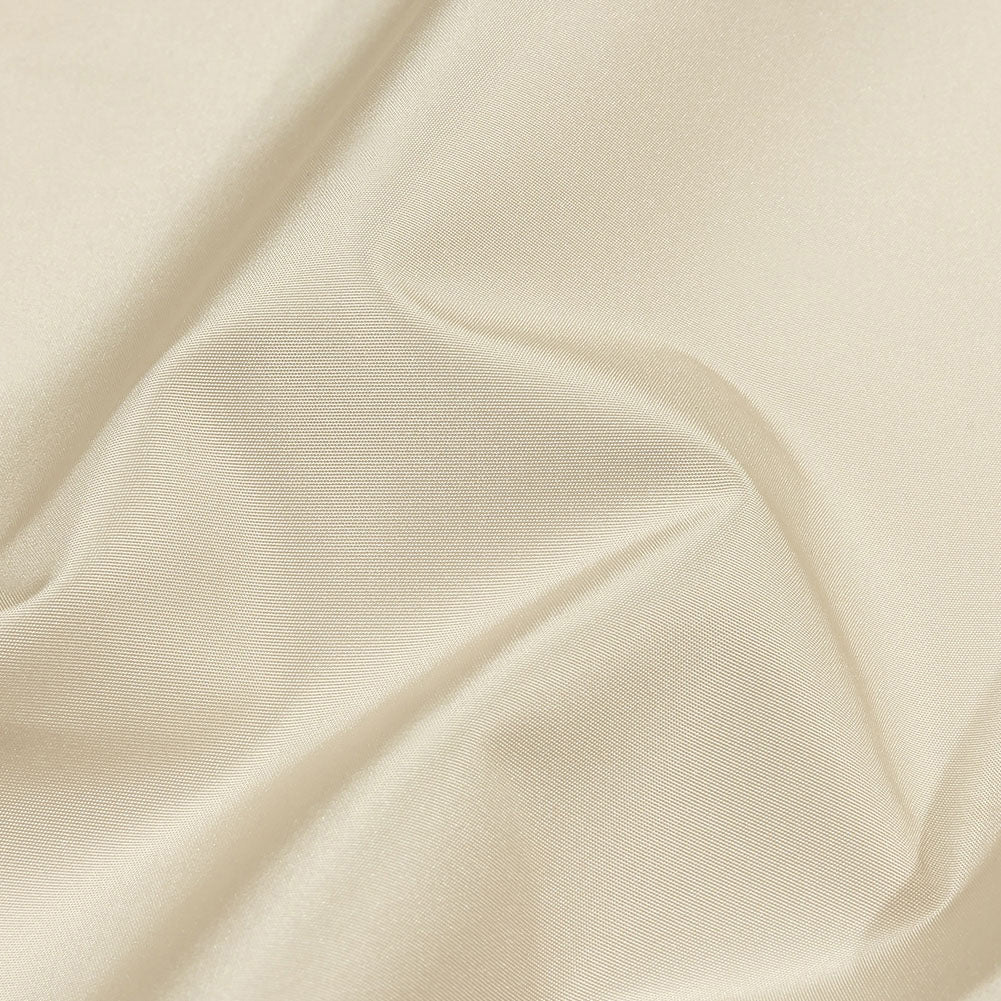 Balenciaga Italian Light Beige Polyester and Viscose Micro Faille Detail Balenciaga Italian Light Beige Polyester and Viscose Micro Faille Detail