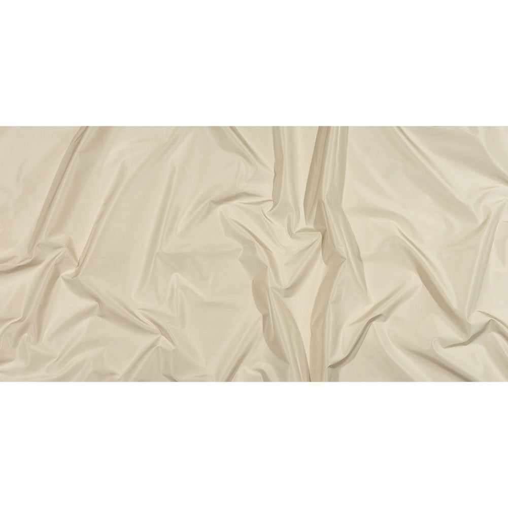 Balenciaga Italian Light Beige Polyester and Viscose Micro Faille Full Balenciaga Italian Light Beige Polyester and Viscose Micro Faille Full