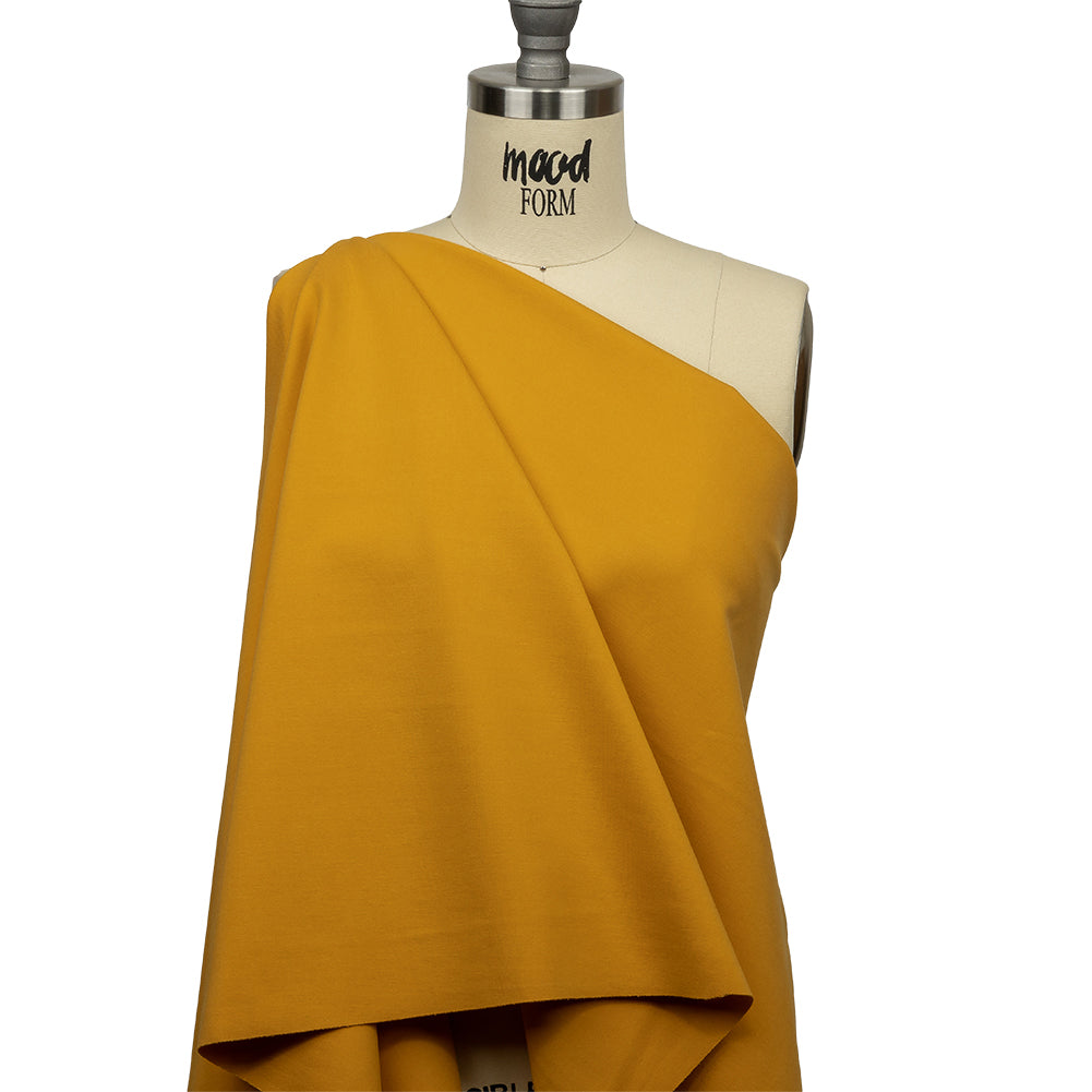 Stretch Ponte Knit - Golden Yellow - Papilio Collection Stretch Ponte Knit - Golden Yellow - Papilio Collection