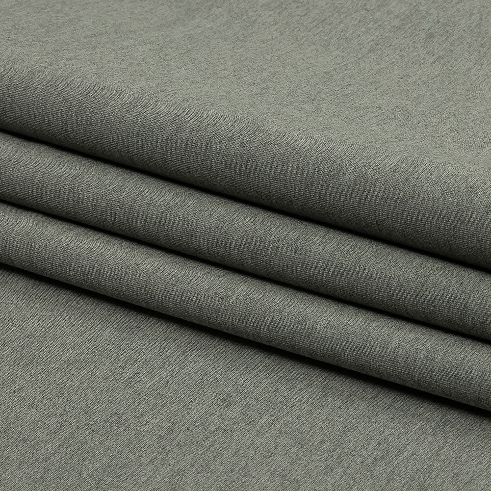 Stretch Ponte Knit - Light Heathered Gray - Papilio Collection Stretch Ponte Knit - Light Heathered Gray - Papilio Collection