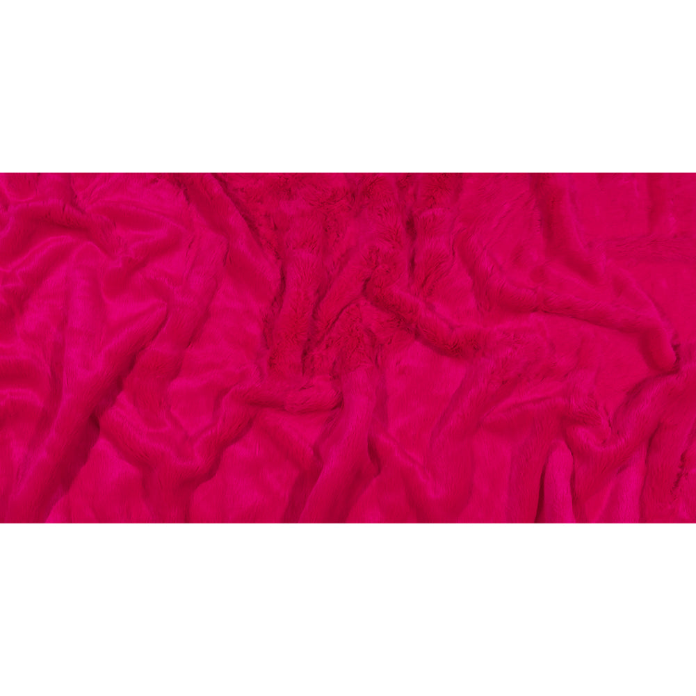 Hot Pink Short Pile Luxury Faux Fur Full Hot Pink Short Pile Luxury Faux Fur Full