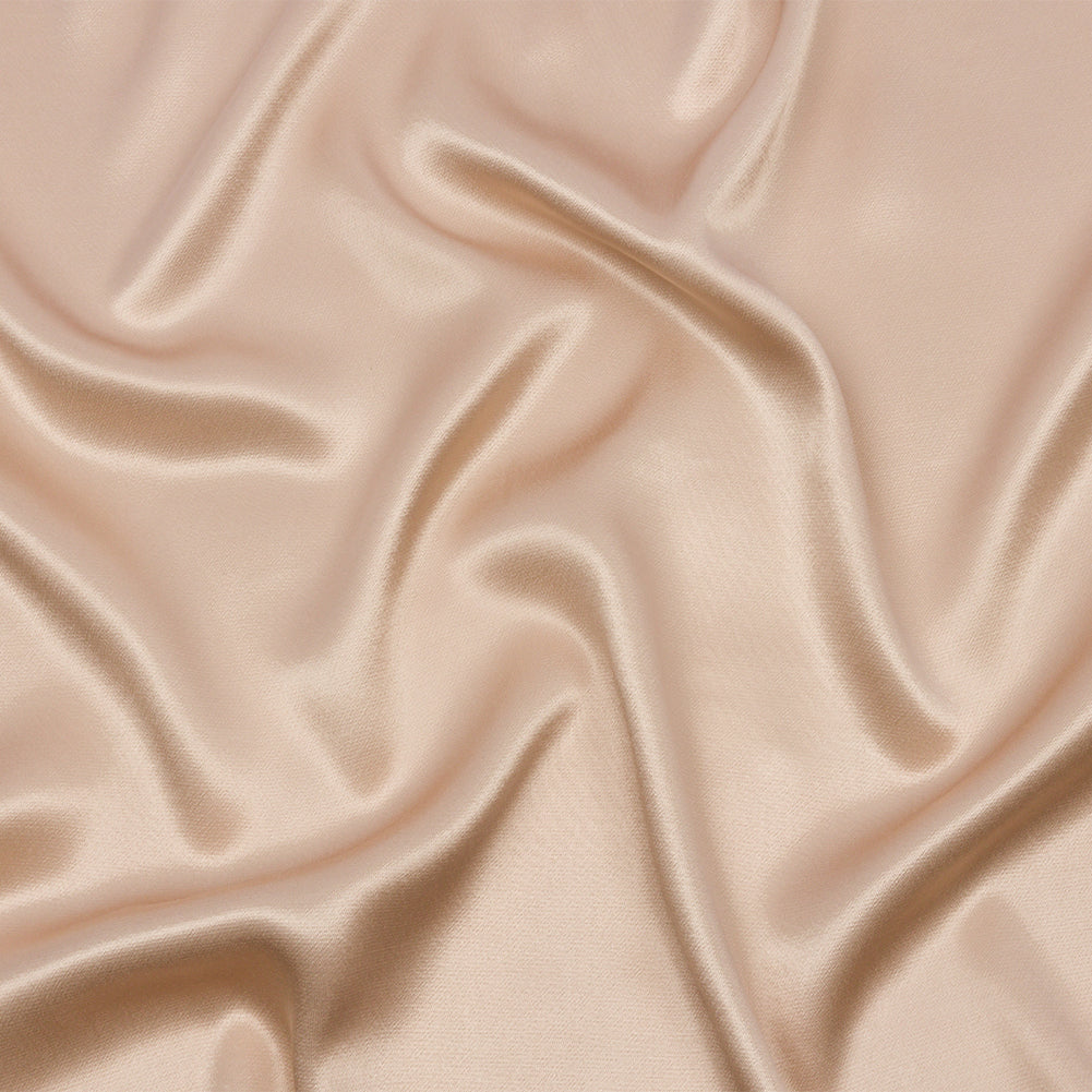 Sustainable Viscose Fluid Satin - Tan - Mood Exclusive Elliana Collection Sustainable Viscose Fluid Satin - Tan - Mood Exclusive Elliana Collection