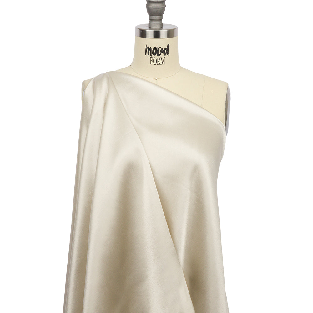 Sustainable Viscose Fluid Satin - Light Stone - Mood Exclusive Elliana Collection Sustainable Viscose Fluid Satin - Light Stone - Mood Exclusive Elliana Collection
