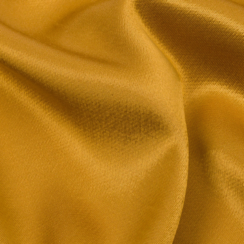 Sustainable Viscose Fluid Satin - Gold - Mood Exclusive Elliana Collection Sustainable Viscose Fluid Satin - Gold - Mood Exclusive Elliana Collection