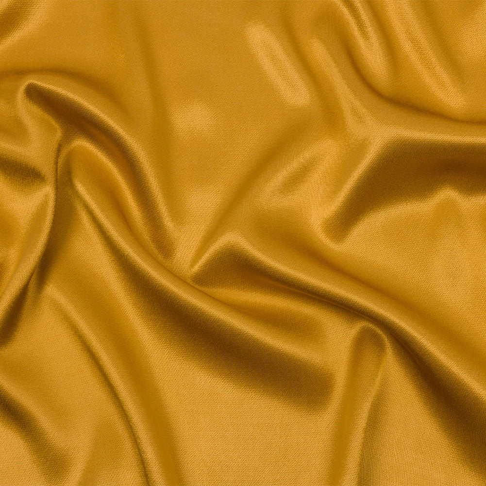 Sustainable Viscose Fluid Satin - Gold - Mood Exclusive Elliana Collection Sustainable Viscose Fluid Satin - Gold - Mood Exclusive Elliana Collection