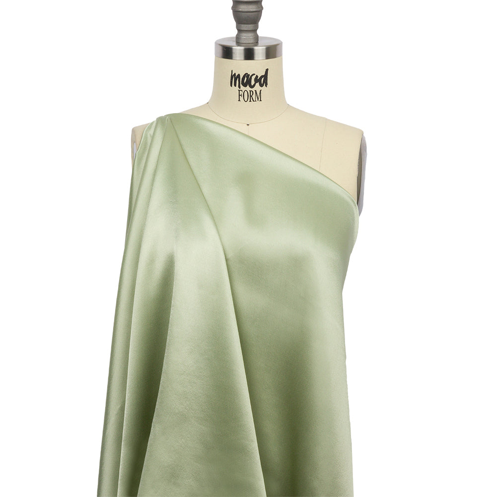 Sustainable Viscose Fluid Satin - Celadon - Mood Exclusive Elliana Collection Sustainable Viscose Fluid Satin - Celadon - Mood Exclusive Elliana Collection