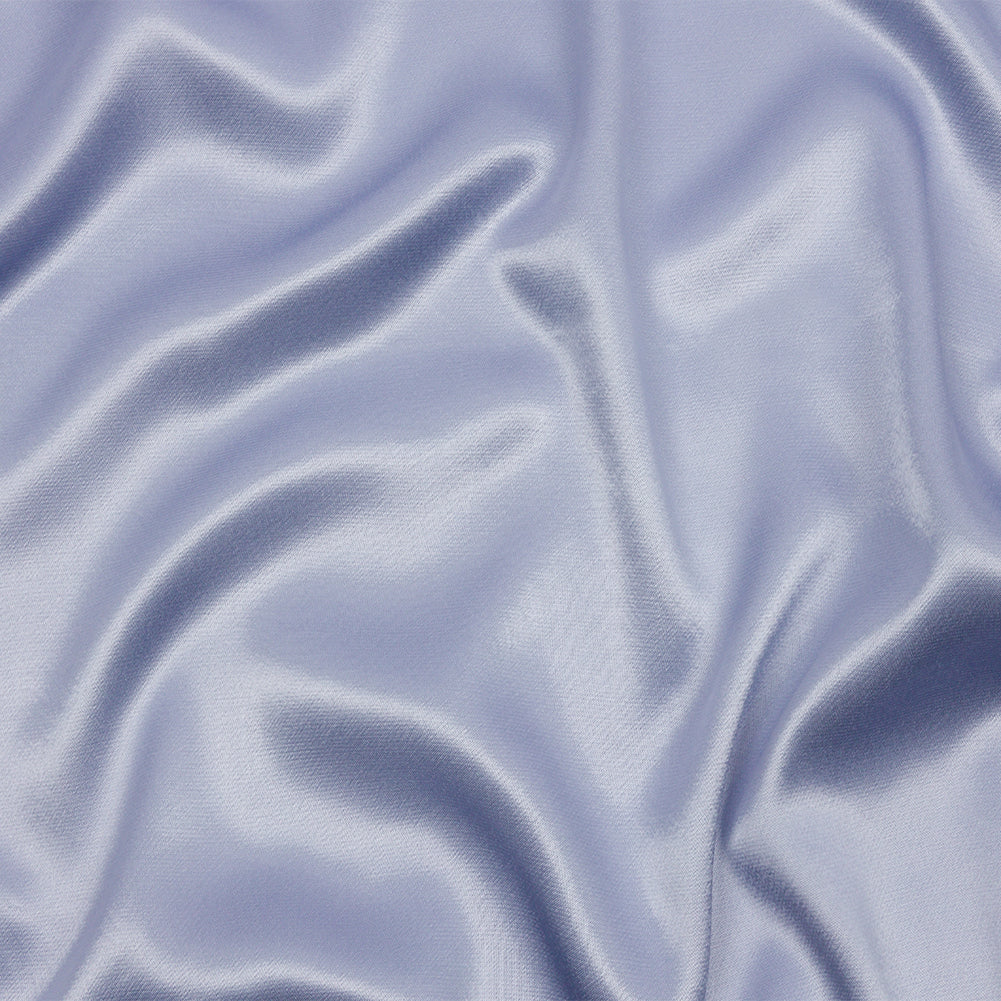 Sustainable Viscose Fluid Satin - Country Blue - Mood Exclusive Elliana Collection Sustainable Viscose Fluid Satin - Country Blue - Mood Exclusive Elliana Collection