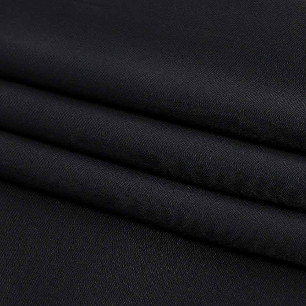 Sustainable Viscose Fluid Satin - Black - Mood Exclusive Elliana Collection Sustainable Viscose Fluid Satin - Black - Mood Exclusive Elliana Collection