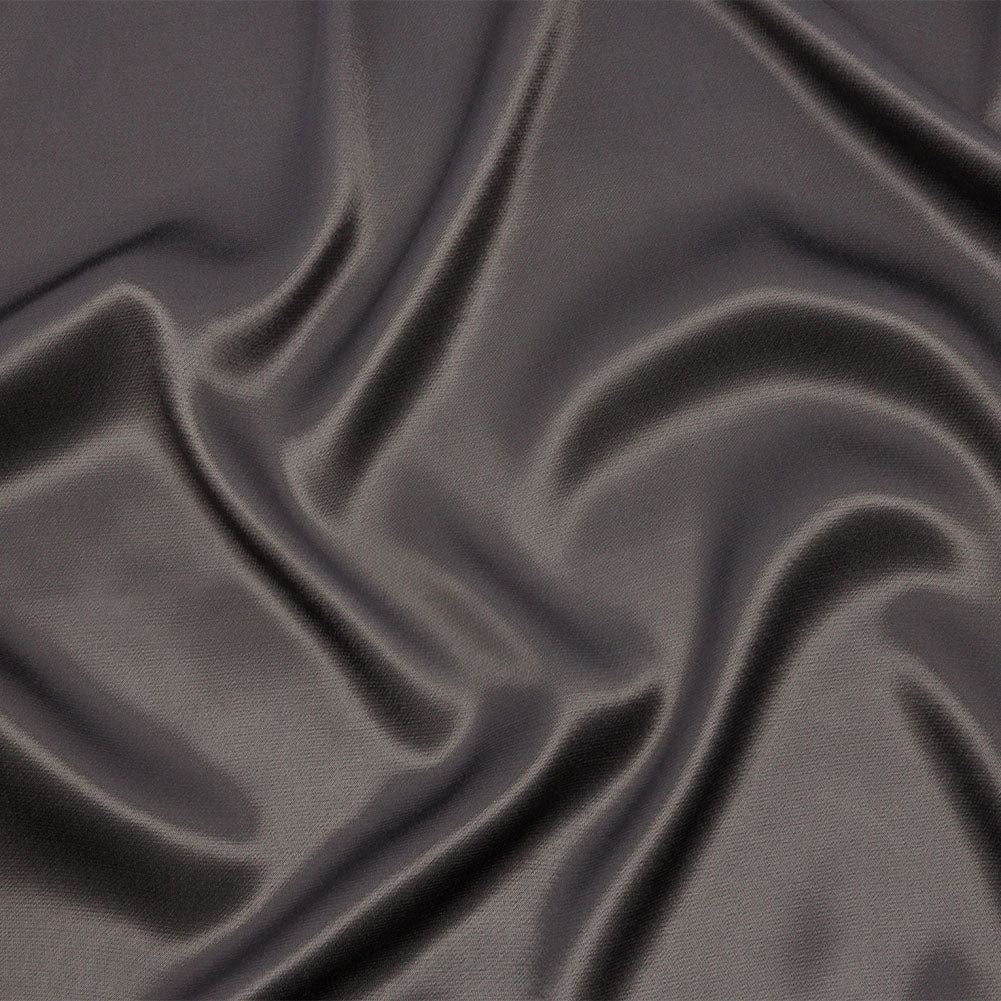 Sustainable Viscose Fluid Satin - Slate - Mood Exclusive Elliana Collection Sustainable Viscose Fluid Satin - Slate - Mood Exclusive Elliana Collection