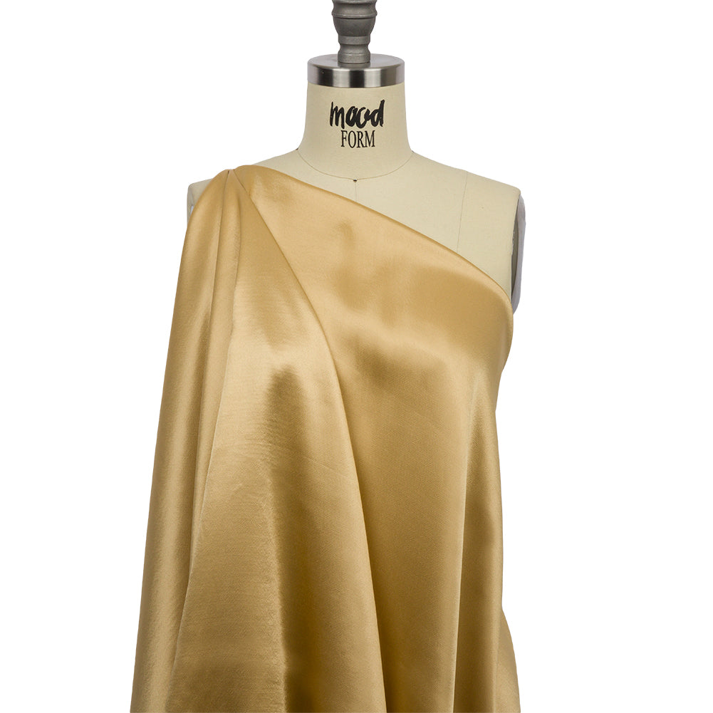 Sustainable Viscose Fluid Satin - Wheat - Mood Exclusive Elliana Collection Sustainable Viscose Fluid Satin - Wheat - Mood Exclusive Elliana Collection