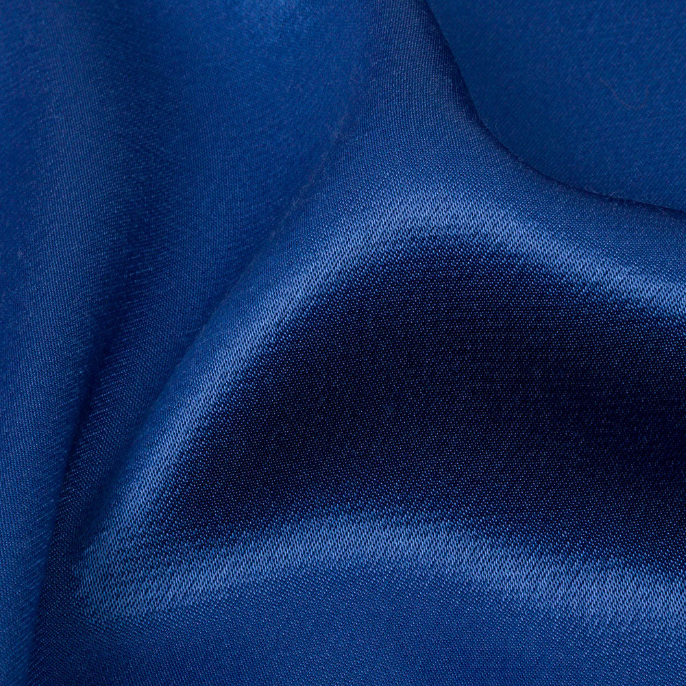 Sustainable Viscose Fluid Satin - Cobalt Blue - Mood Exclusive Elliana Collection Sustainable Viscose Fluid Satin - Cobalt Blue - Mood Exclusive Elliana Collection