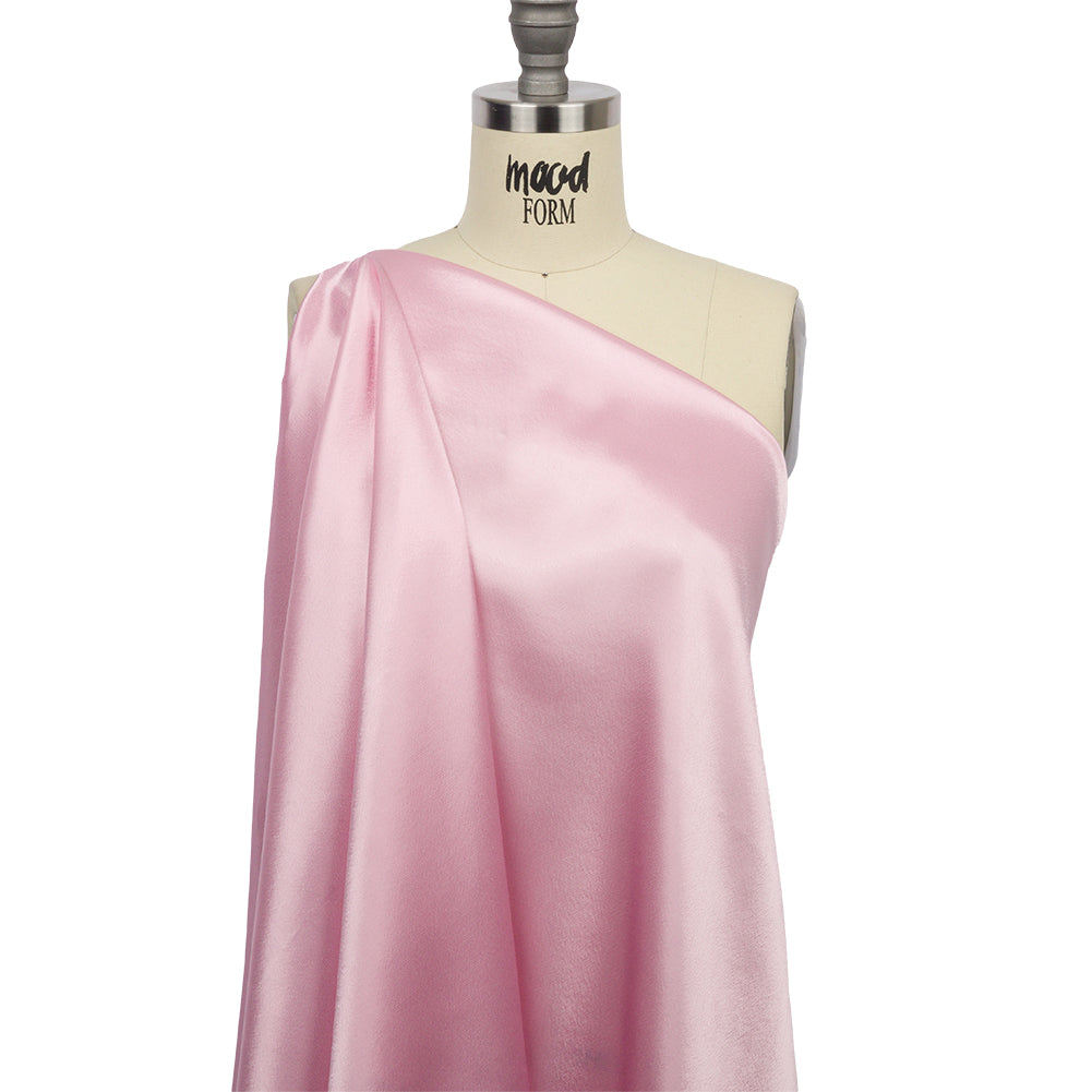 Sustainable Viscose Fluid Satin - Pink - Mood Exclusive Elliana Collection Sustainable Viscose Fluid Satin - Pink - Mood Exclusive Elliana Collection