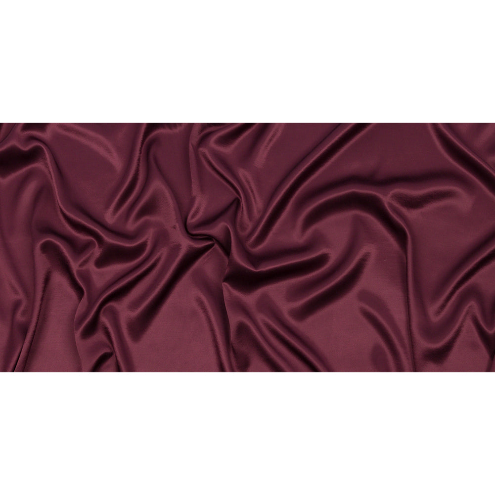 Sustainable Viscose Fluid Satin - Burgundy - Mood Exclusive Elliana Collection Sustainable Viscose Fluid Satin - Burgundy - Mood Exclusive Elliana Collection