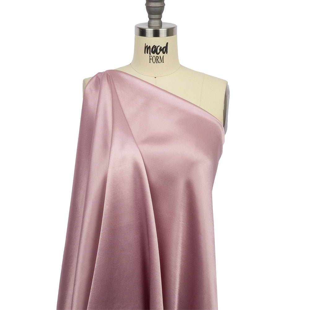 Sustainable Viscose Fluid Satin - Mauve - Mood Exclusive Elliana Collection Sustainable Viscose Fluid Satin - Mauve - Mood Exclusive Elliana Collection