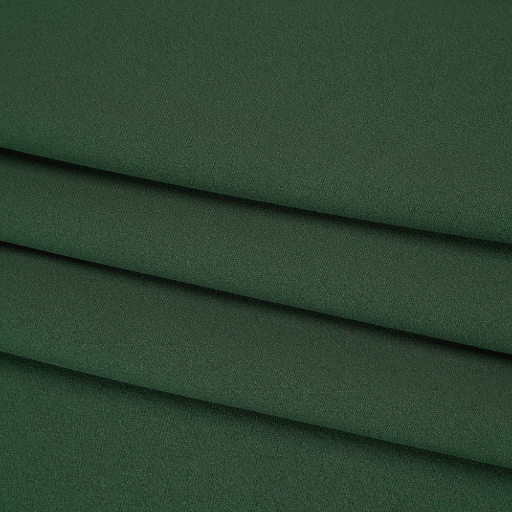 Luxe Recycled Polyester Crepe - Hunter Green - Mood Exclusive Celastrina Collection - Folded Luxe Recycled Polyester Crepe - Hunter Green - Mood Exclusive Celastrina Collection - Folded