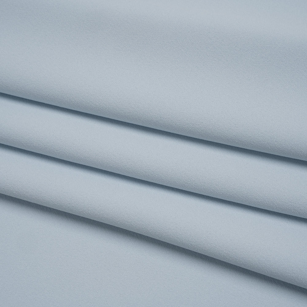 Luxe Recycled Polyester Crepe - Powder Blue - Mood Exclusive Celastrina Collection - Folded Luxe Recycled Polyester Crepe - Powder Blue - Mood Exclusive Celastrina Collection - Folded