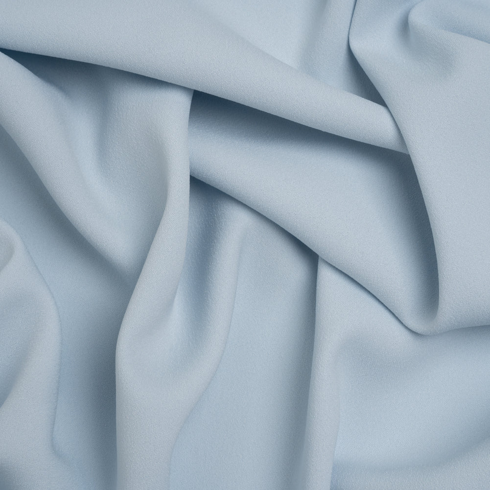 Luxe Recycled Polyester Crepe - Powder Blue - Mood Exclusive Celastrina Collection Luxe Recycled Polyester Crepe - Powder Blue - Mood Exclusive Celastrina Collection