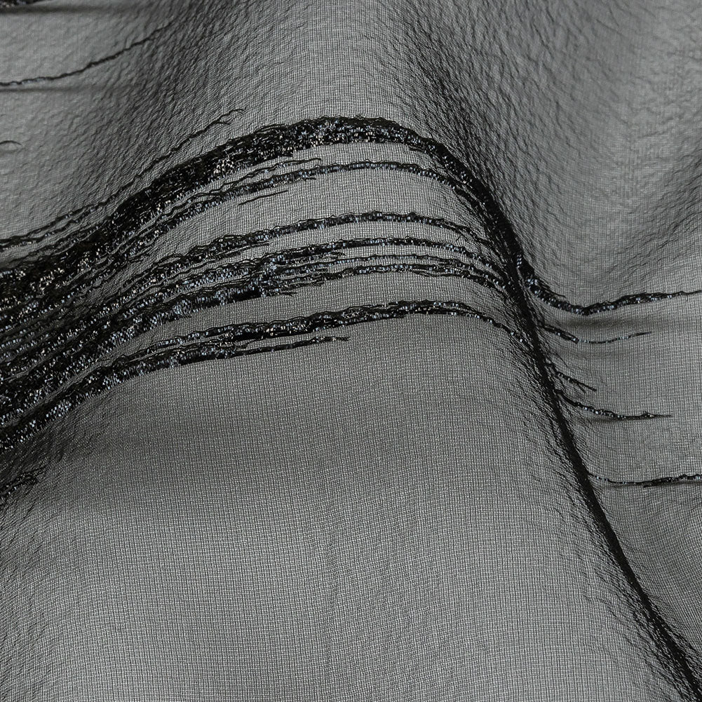 Metallic Black Sleek Streaks Luxury Burnout Brocade Metallic Black Sleek Streaks Luxury Burnout Brocade