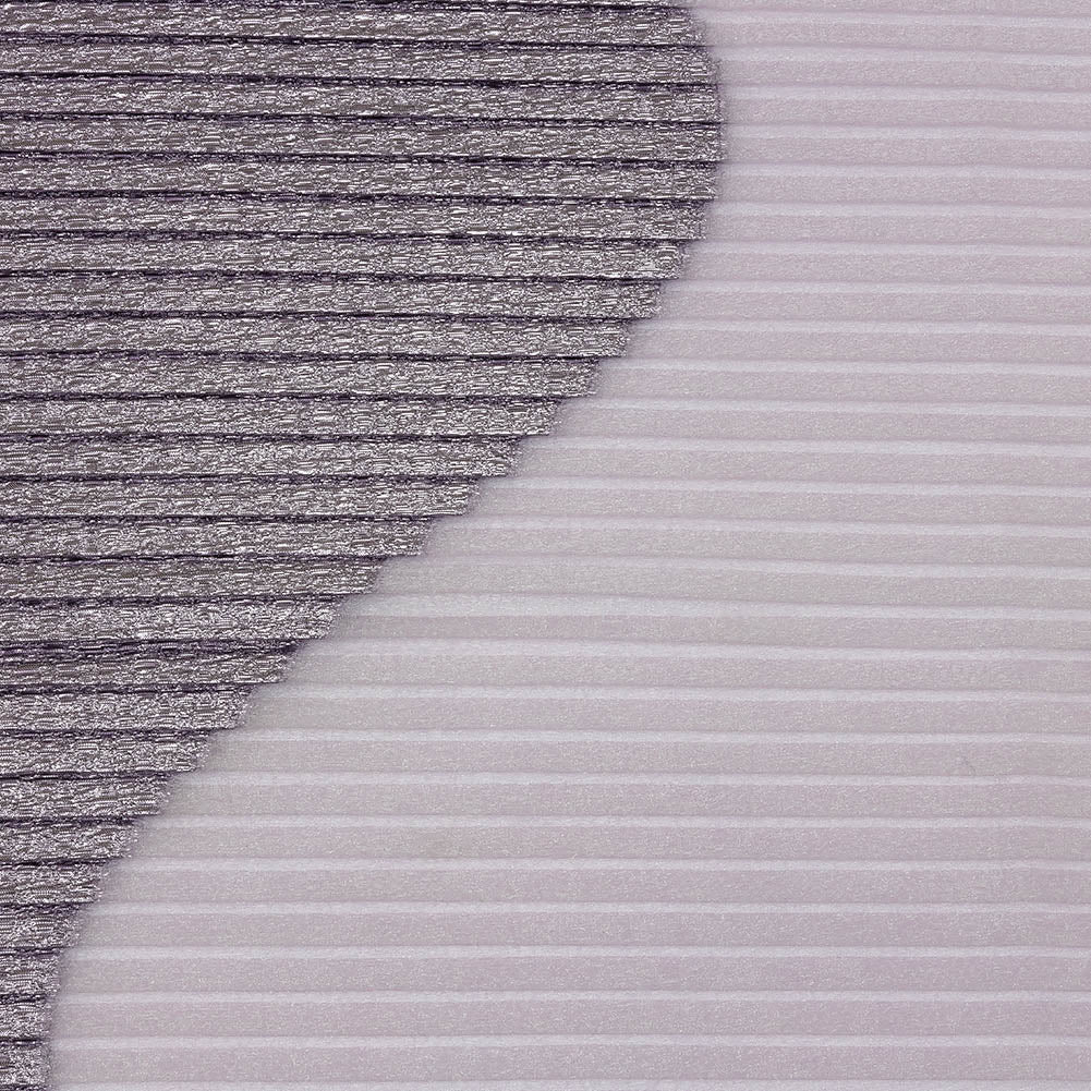 Metallic Lilac Waves Pleated Luxury Burnout Brocade Metallic Lilac Waves Pleated Luxury Burnout Brocade