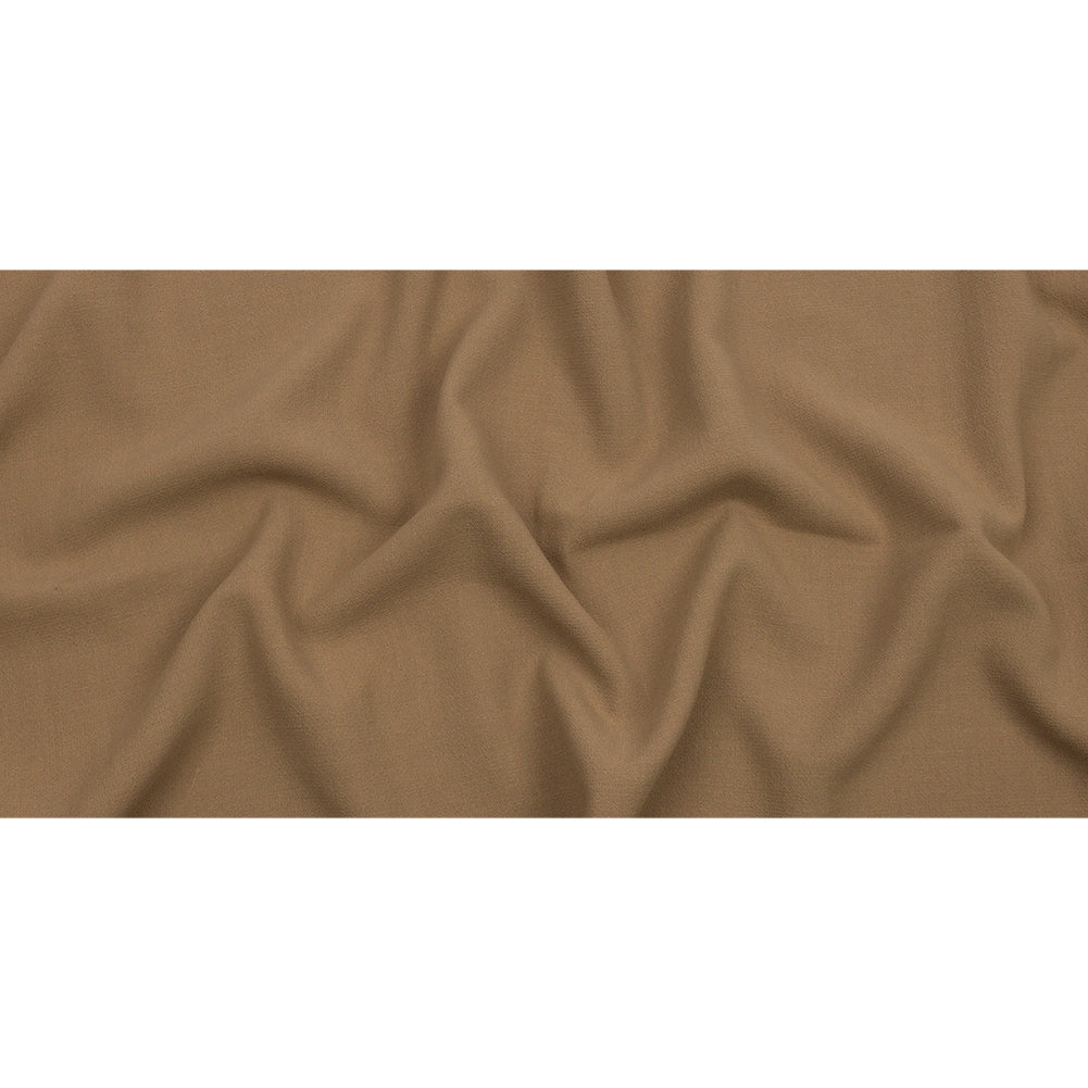 Tan Wool Crepe Double Cloth Full Tan Wool Crepe Double Cloth Full