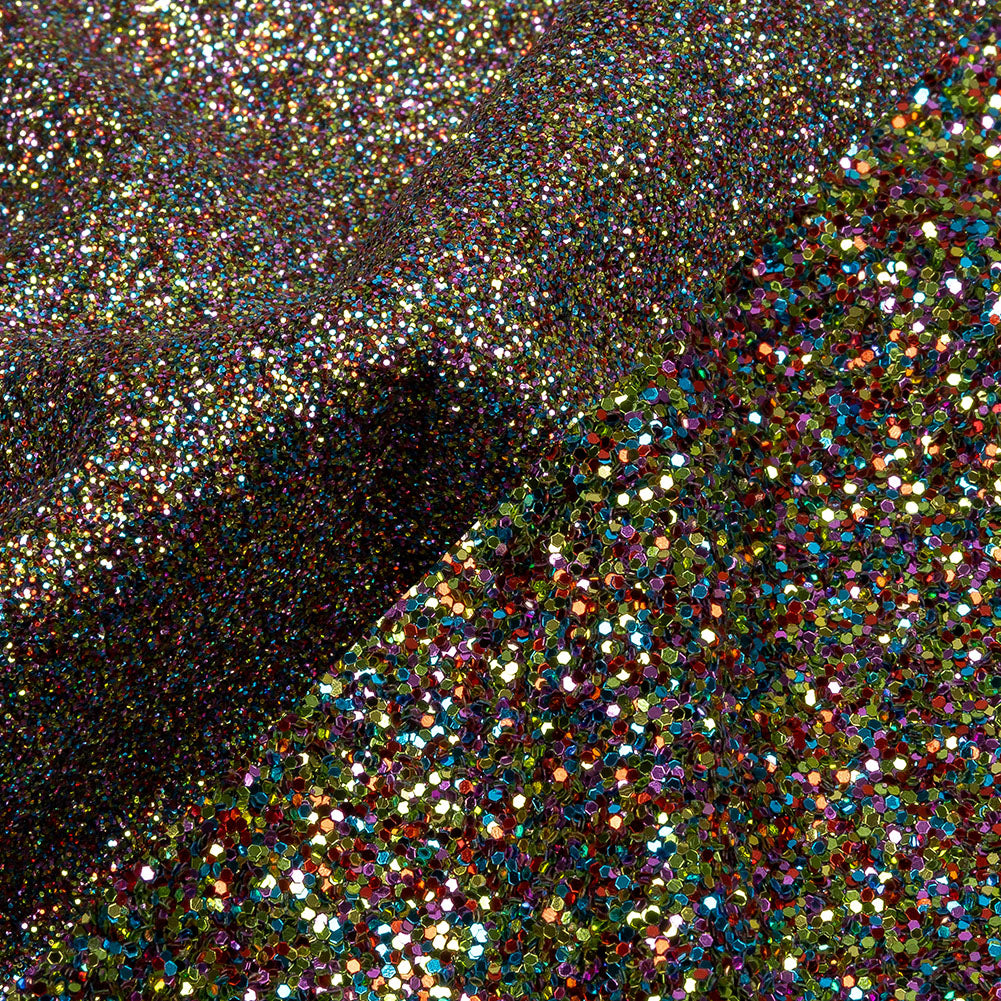Double Faced Glitter Tulle - Rainbow - Gala Collection Double Faced Glitter Tulle - Rainbow - Gala Collection