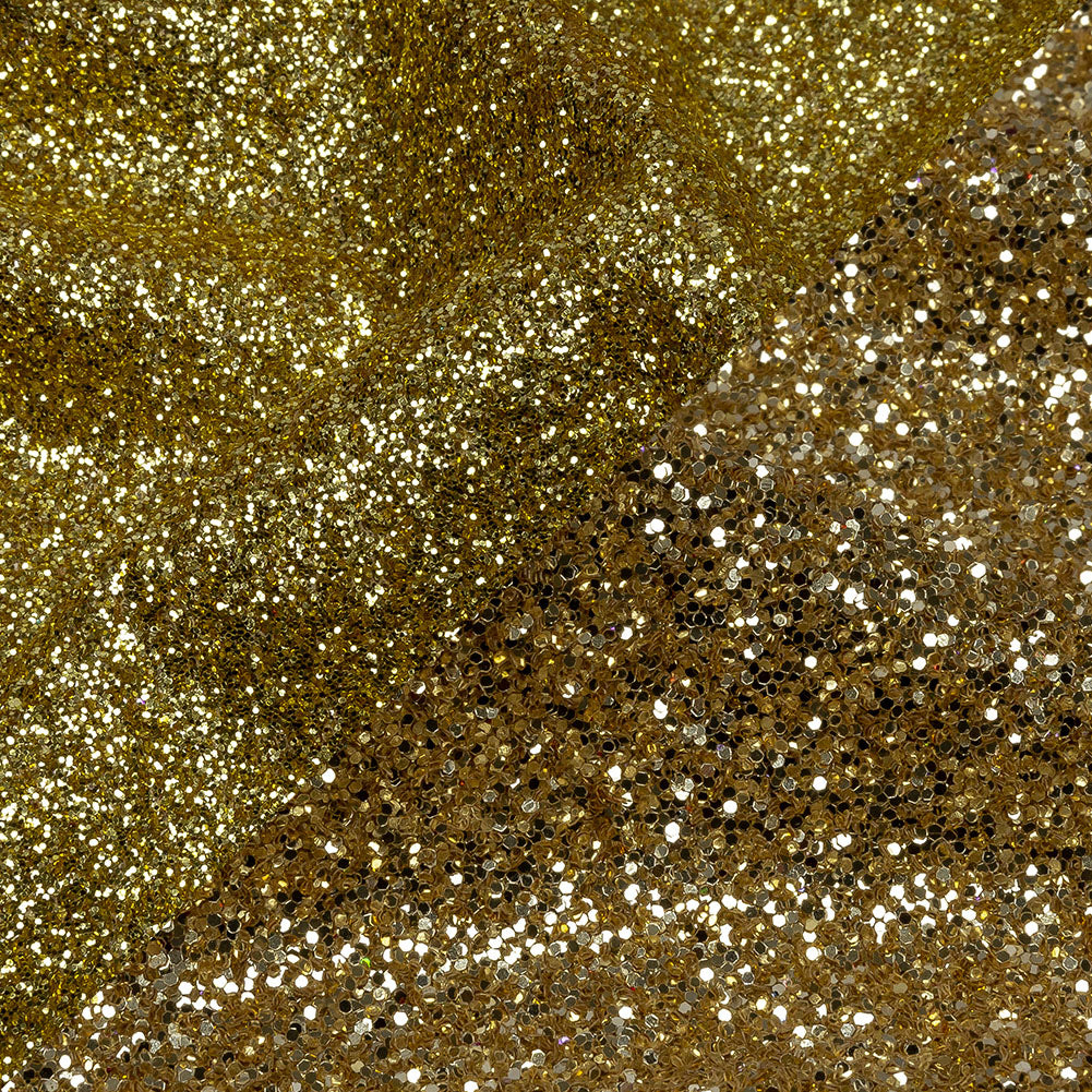 Double Faced Glitter Tulle - Nude and Gold - Gala Collection Double Faced Glitter Tulle - Nude and Gold - Gala Collection