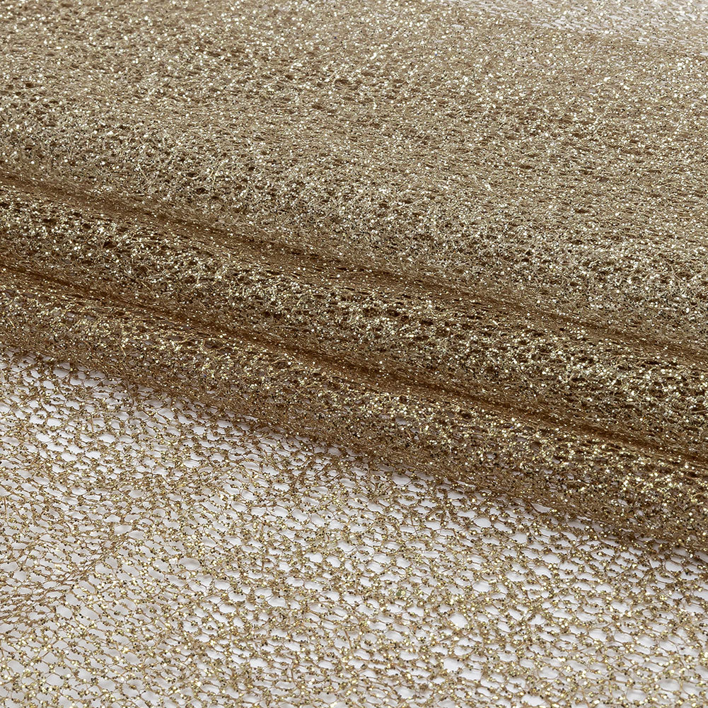 White and Gold Ombre Glitter Webbing White and Gold Ombre Glitter Webbing