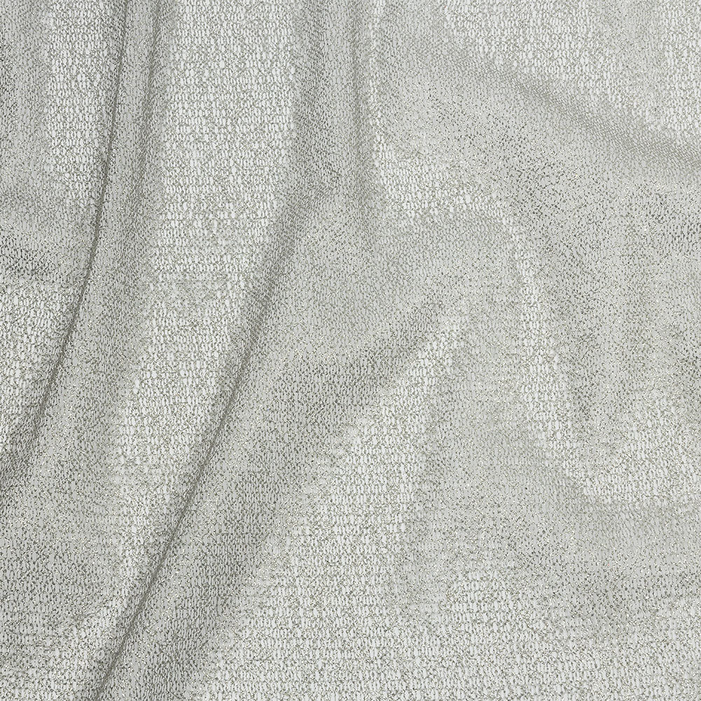 White and Silver Ombre Glitter Webbing White and Silver Ombre Glitter Webbing