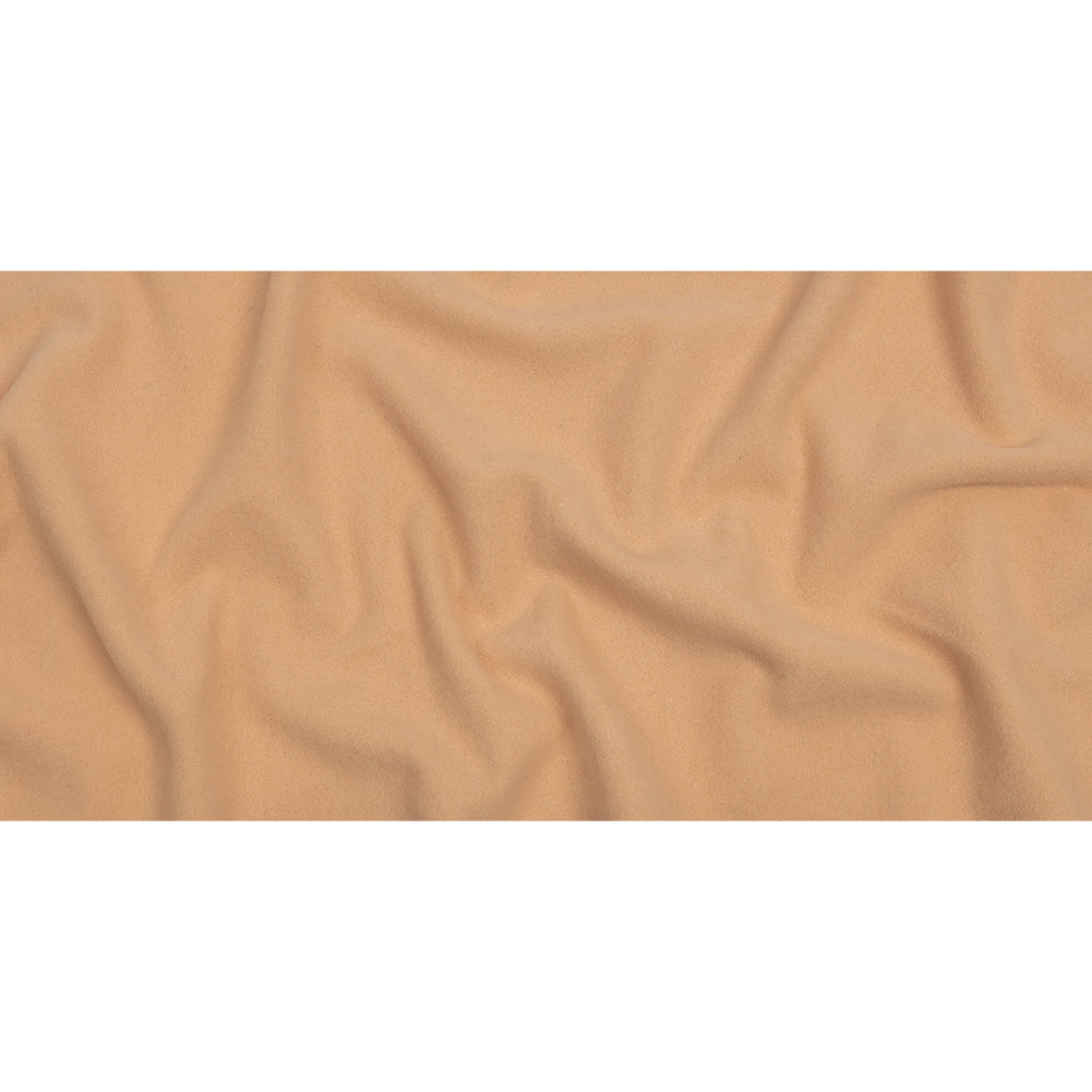 Wool and Cashmere Coating Made in Italy - Beige - Alberini Collection Wool and Cashmere Coating Made in Italy - Beige - Alberini Collection